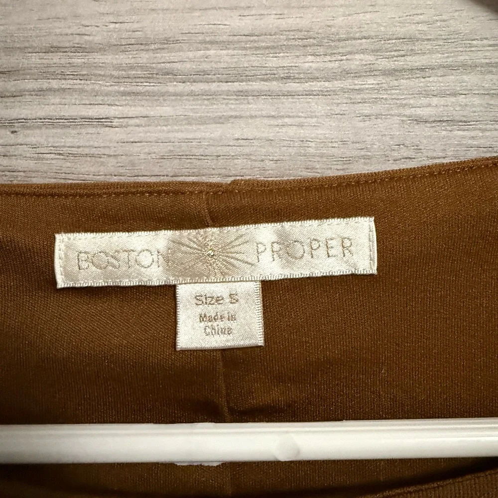 Bundle of 2 Boston Proper cold shoulder blouses - Picture 3 of 10